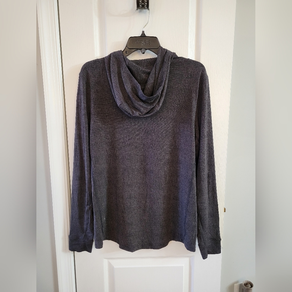 Lululemon Men's Repetition Hoodie Heathered Black Size Medium - Picture 5 of 13